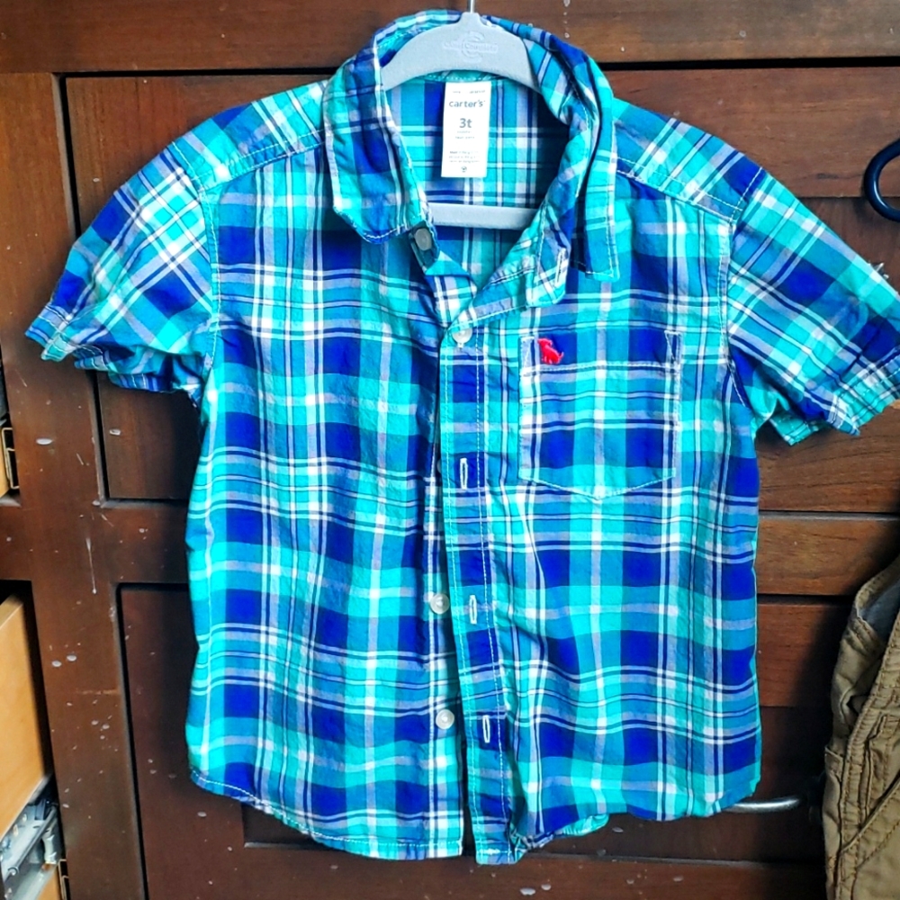 Boys 3t toddler button up shirt